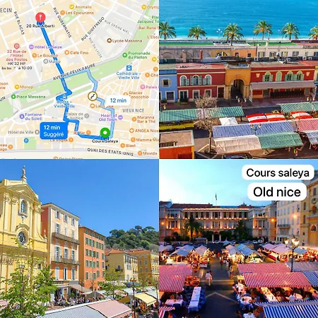 דירה Magnifique Cosy Studette Renove Hyper Centre Wifi Tram ניס